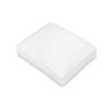 Dobby Dot Box Pillow White #5